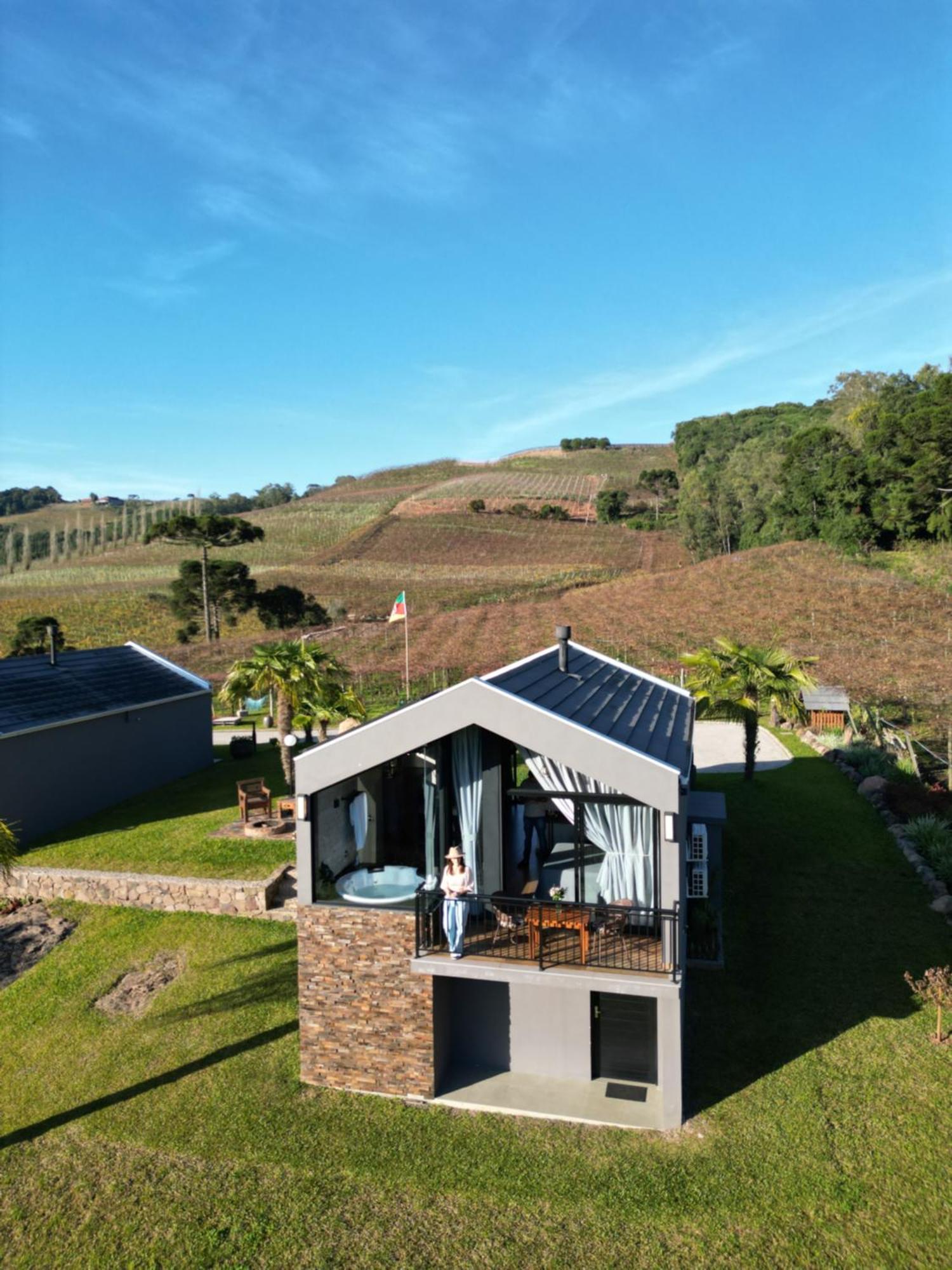 Cabanas Le Vigne Pinto Bandeira Exterior photo
